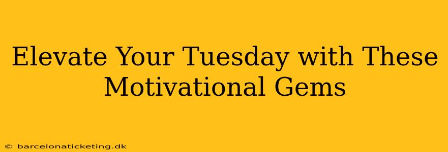 Elevate Your Tuesday with These Motivational Gems