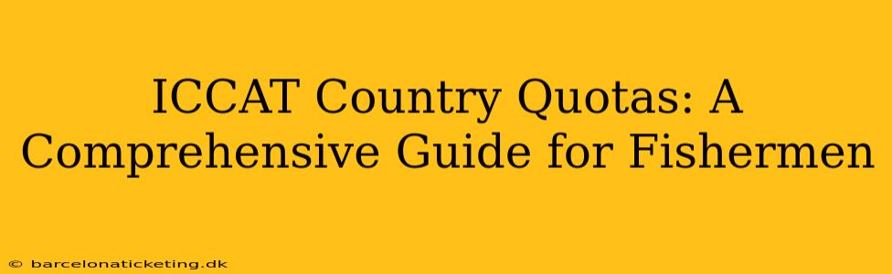 ICCAT Country Quotas: A Comprehensive Guide for Fishermen