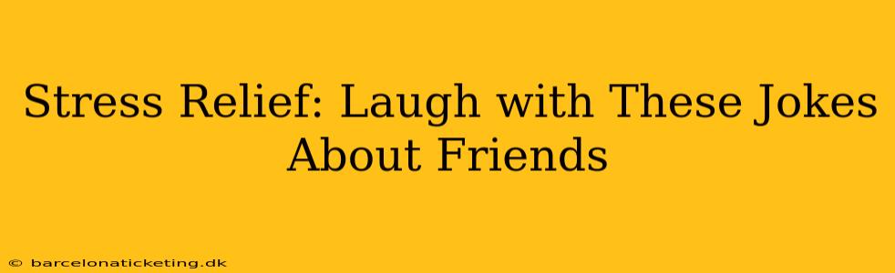 Stress Relief: Laugh with These Jokes About Friends