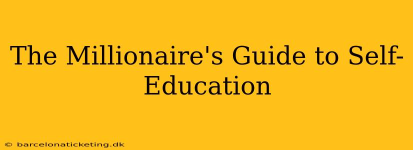 The Millionaire's Guide to Self-Education