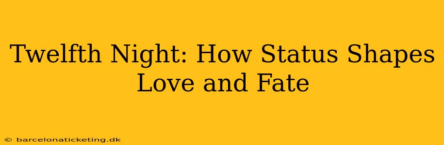 Twelfth Night: How Status Shapes Love and Fate