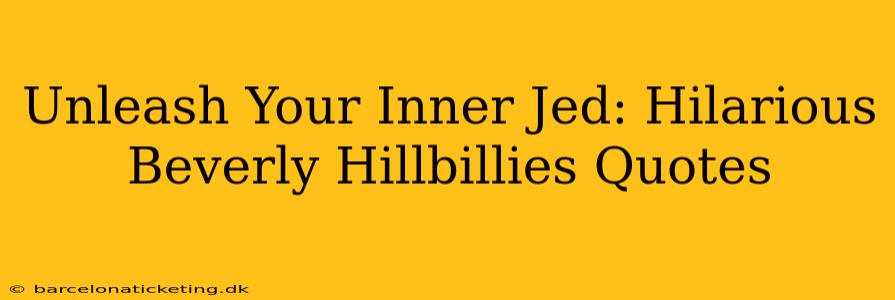 Unleash Your Inner Jed: Hilarious Beverly Hillbillies Quotes